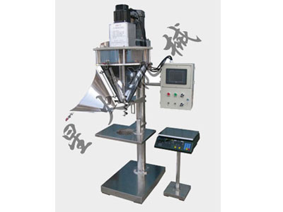 與榆林鹽化有限公司合作，定制開斗型半自動粉末灌裝機(jī)