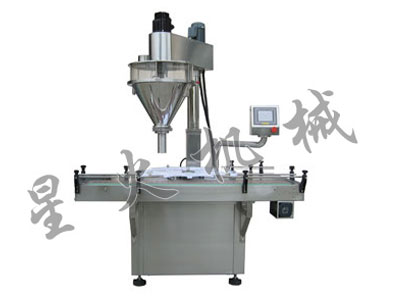 與鎮坪美味佳食品有限責任公司合作，定制自動喂罐粉末稱重灌裝機