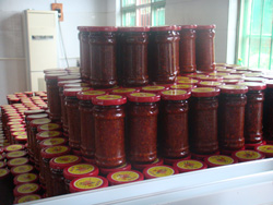 辣椒醬自動(dòng)灌裝聯(lián)動(dòng)線(xiàn)