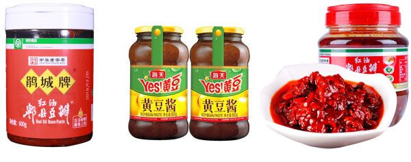 豆瓣醬灌裝流水線-全自動豆瓣醬灌裝機設備生產流水線樣品圖