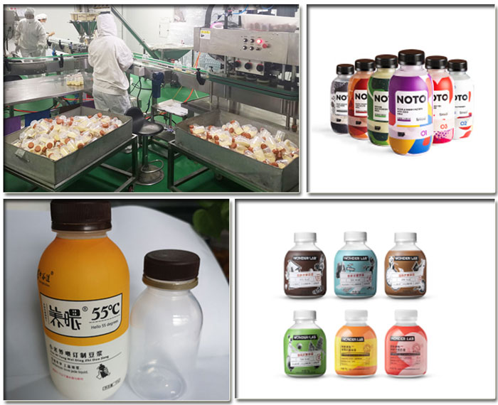 全自動代餐粉灌裝機-代餐奶昔灌裝生產線樣品展示