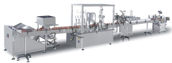 糖漿口服液灌裝生產線