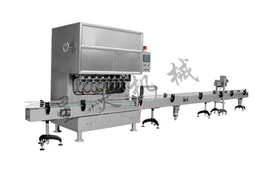 全自動食用油灌裝生產線,大豆油灌裝生產線