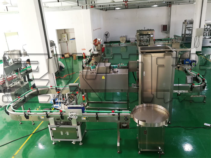 辣椒醬灌裝線-全自動辣椒醬灌裝設備-辣椒醬灌裝生產線廠家星火廠房實拍圖