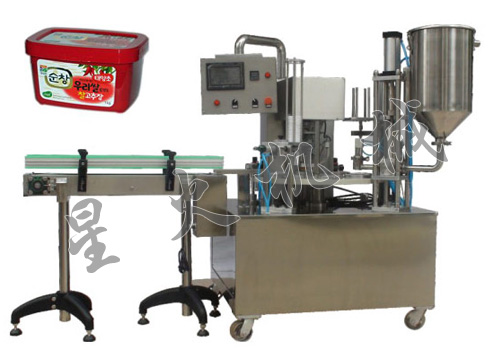 盒裝醬料灌裝機