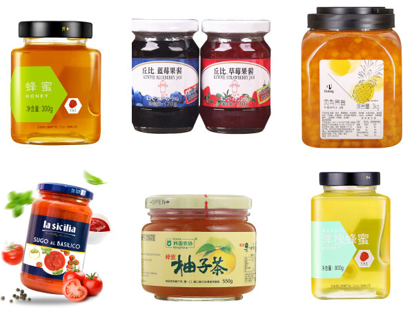 果醬加工灌裝機設備-全自動果醬灌裝設備生產流水線