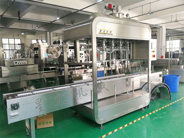 調味品香精香料自動化灌裝線-全自動香精香料加工生產流水線