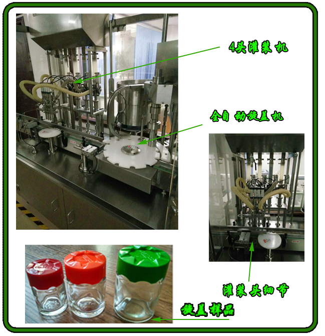 顏料灌裝旋蓋機