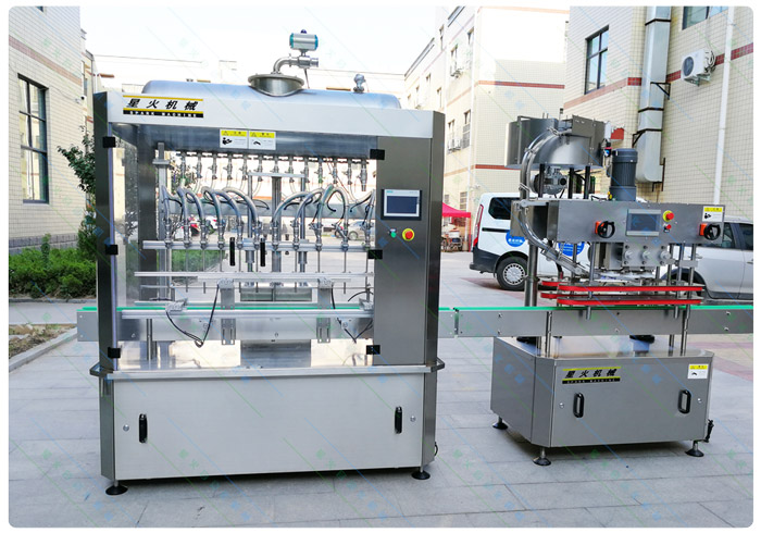 液體灌裝生產線-全自動液體灌裝生產線